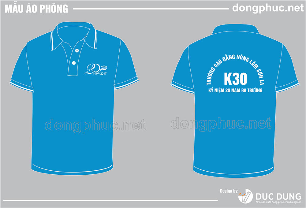 Áo lớp K30 CĐ Nông Lâm | Ao lop K30 Nong Lam Son La